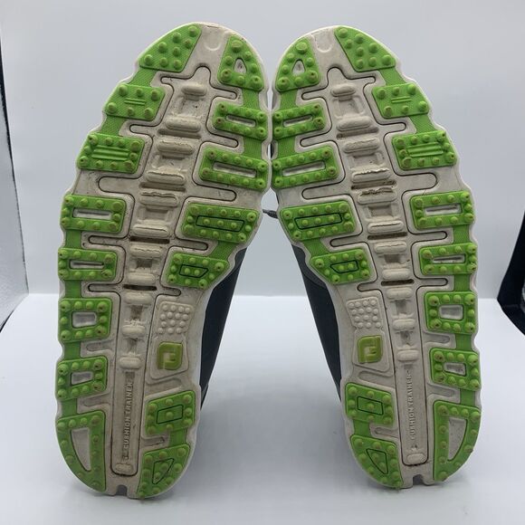 FootJoy FJ Superlites XP Spikeless Men’s Size 8 W Golf Shoes Gray Green 58065 - Picture 7 of 8